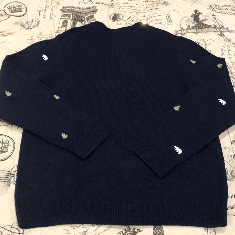 🎁 Brook Brothers Embroidered Wool Blend Sweater - Picture 8 of 8